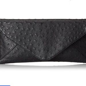 Patzino Fashion Collection, Faux Leather Chic Women's Envelope Clutch